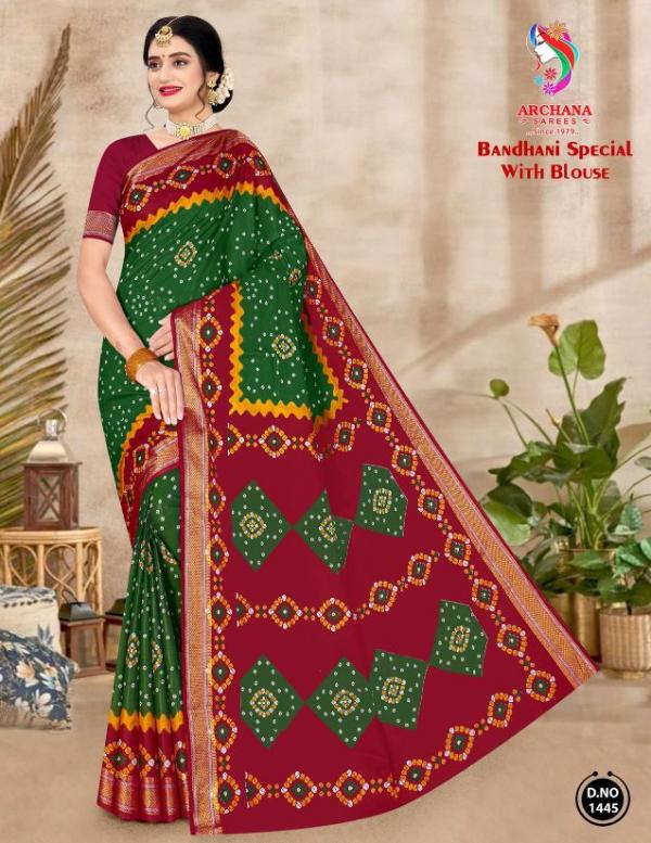 Archana Bandhani Special – Cotton sarees